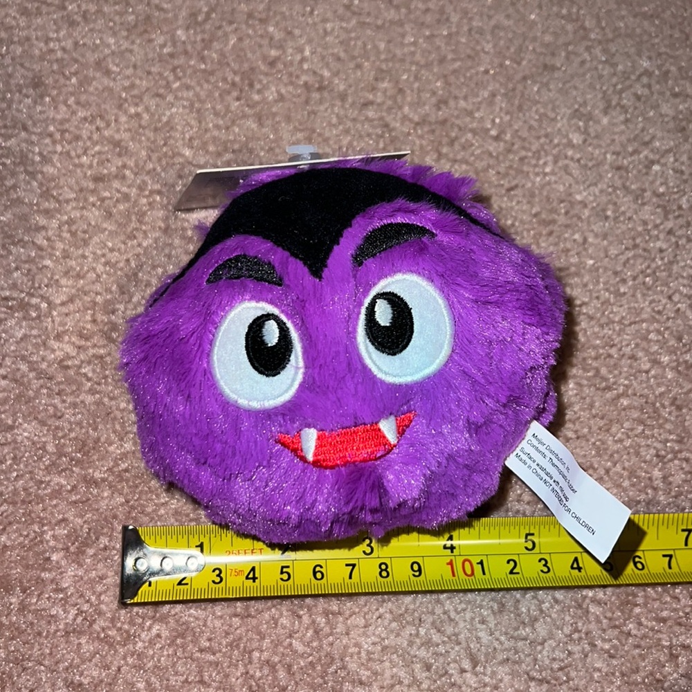 NWT Dracula Vampire Squeaky Dog Toy